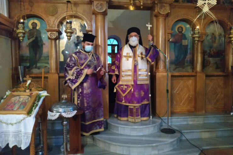 Προηγιασμένη Θεία Λειτουργία στον Άγιο Βασίλειο Βιάννου