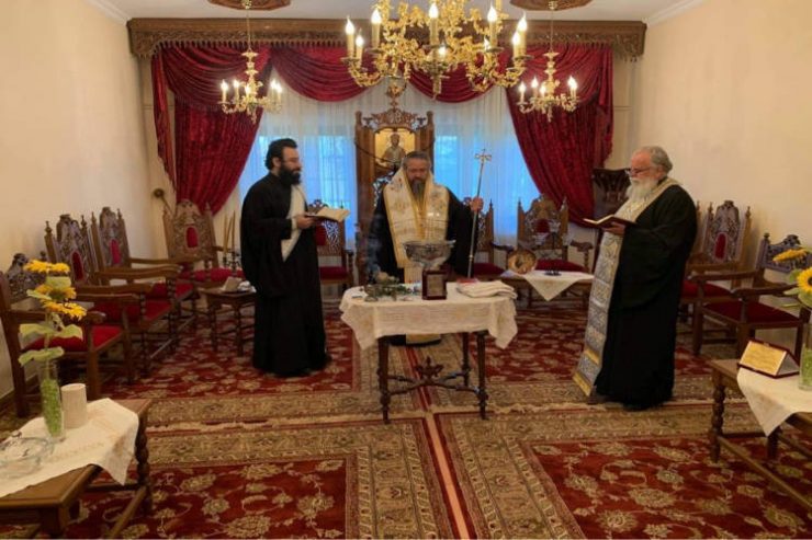 Ο πρωτομηνιάτικος Αγιασμός στη Μητρόπολη Λευκάδος