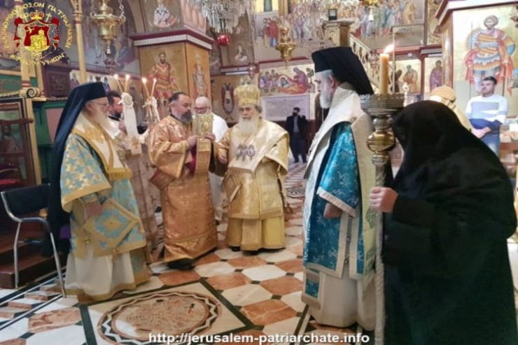 Θεία Λειτουργία στο Όρος Θαβώρ