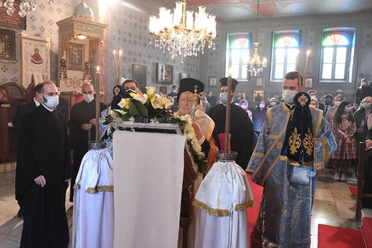 Η Γ´ Στάση των Χαιρετισμών στην Παναγία των Βλαχερνών