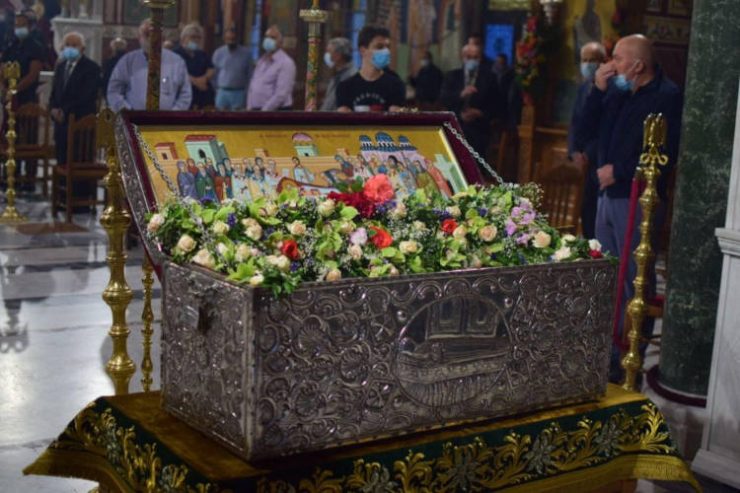 Με λαμπρότητα εορτάστηκε ο Άγιος Αχίλλιος στη Λάρισα