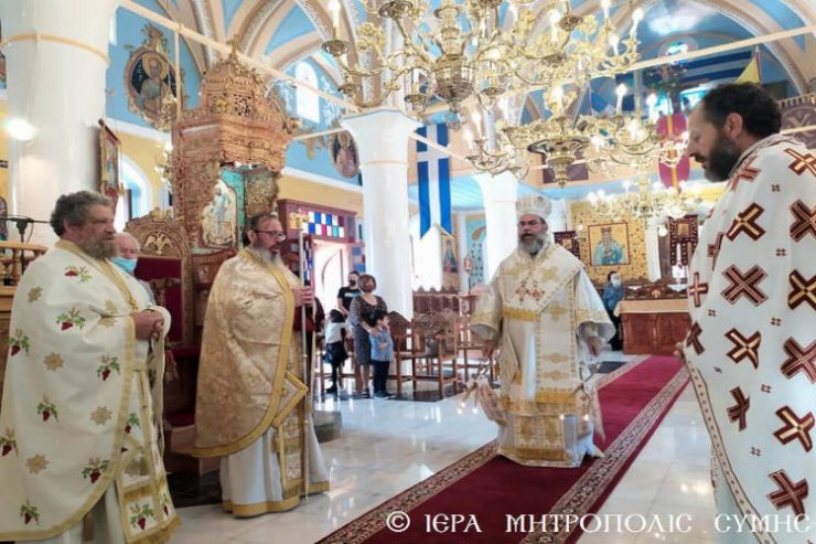 Η Πανήγυρις της Ανακομιδής των Ιερών Λειψάνων του Αγίου Αθανασίου στη Σύμη