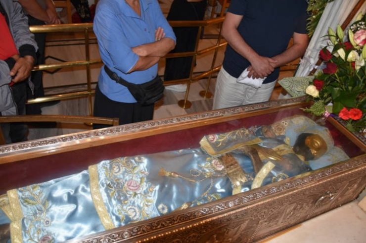 Εσπερινός Εορτής Οσίου Ιωάννου του Ρώσσου στο Νέο Προκόπιο Ευβοίας