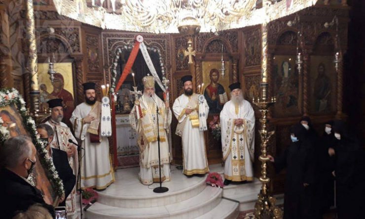 Λαμπρά πανηγύρισε η Ιερά Μονή Μεταμορφώσεως του Σωτήρος Χορτιάτη
