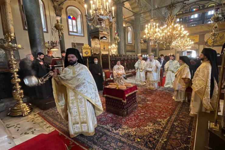 Η πανήγυρις του Πάνσεπτου Πατριαρχικού Ναού του Αγίου Γεωργίου στο Φανάρι