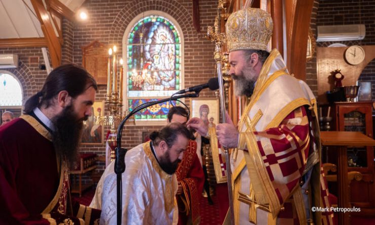 Χειροτονίες Πρεσβυτέρου και Διακόνου και χειροθεσία Πνευματικού στο Σύδνεϋ