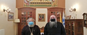 Ο Έξαρχος του Παναγίου Τάφου στον Μητροπολίτη Μάνης