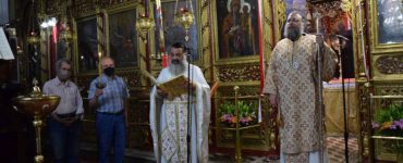 Πανηγυρική Ιερά Αγρυπνία Αγίας Καλλιόπης στα Τρίκαλα (ΦΩΤΟ)