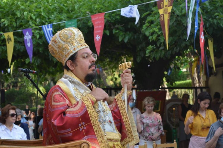 Ο Μητροπολίτης Μπουένος Άιρες στον Άγιο Γεώργιο Ηρακλείου Αττικής