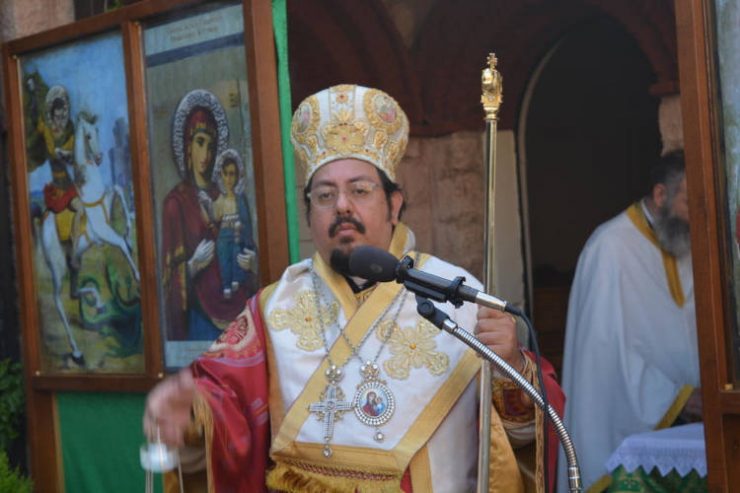 Ο Μητροπολίτης Μπουένος Άιρες στον Άγιο Γεώργιο Ηρακλείου Αττικής