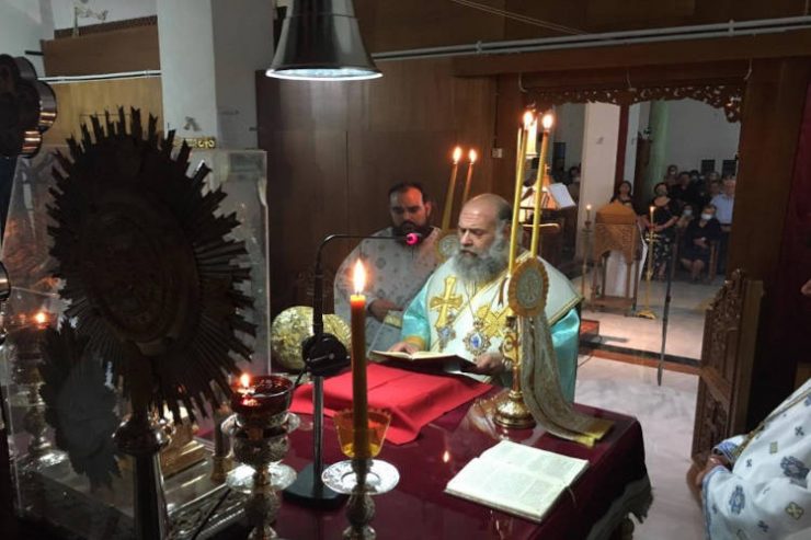 Αγρυπνία επί τη Σύναξει της Υπεραγίας Θεοτόκου «Άξιον Εστίν» στην Καρδίτσα