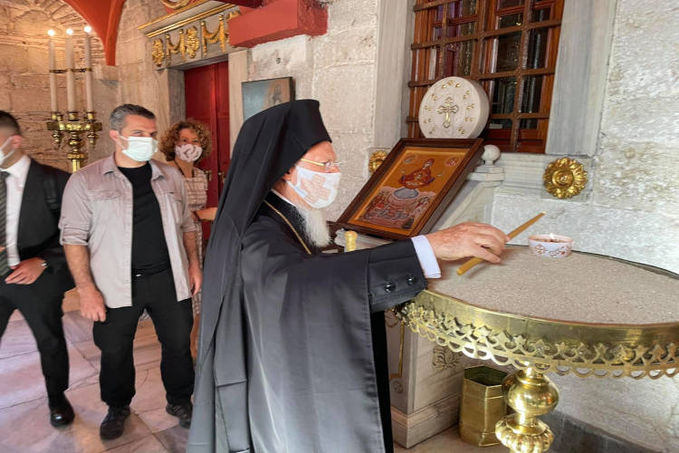 Εσπερινός Ονομαστηρίων του Οικουμενικού Πατριάρχη