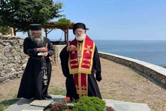 Στο Άγιον Όρος ο Αρκαλοχωρίου Ανδρέας