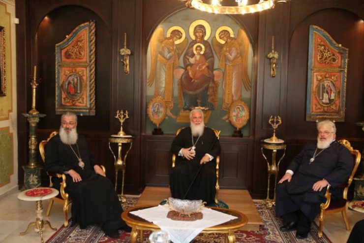 Οι Μητροπολίτες Λήμνου και Αλεξανδρουπόλεως στον Διδυμοτείχου Δαμασκηνό