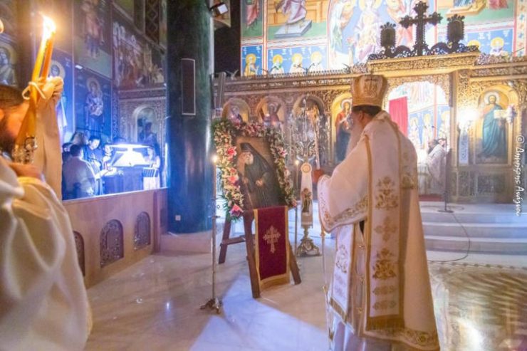 Με Αρχιερατική ολονυκτία τίμησε η Φθιώτιδα τον Όσιο Παΐσιο