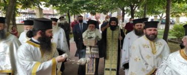 Τα Γρεβενά υποδέχτηκαν την Τίμια Κάρα του οσίου Νικάνορος