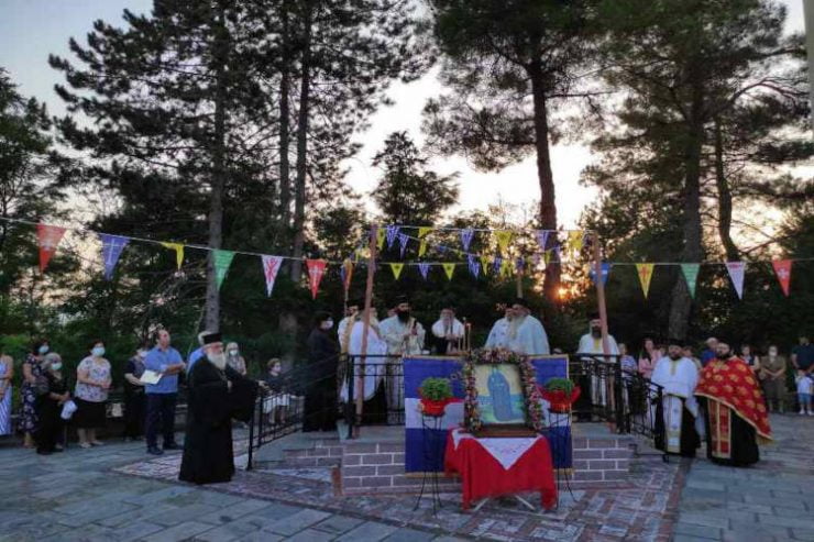 Εορτή Αγίας Οσιομάρτυρος Παρασκευής στη Μητρόπολη Γρεβενών