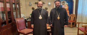 Ο Επίσκοπος Χριστουπόλεως Εμμανουήλ στη Μητρόπολη Μαρωνείας