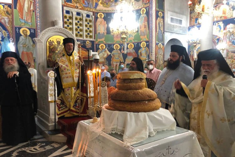 Εορτή Αγίου Νικοδήμου του Αγιορείτου στη Νάξο