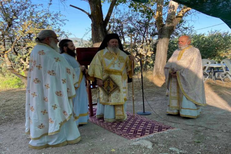 Στο «πάτημα» του Αγίου Αποστόλου Ανδρέου στο Λεόντιο Πατρών