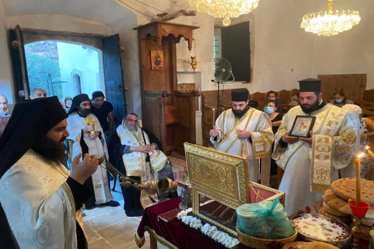 Η εορτή των Αγίων Ηλιοφώτων στην Κάτω Μονή