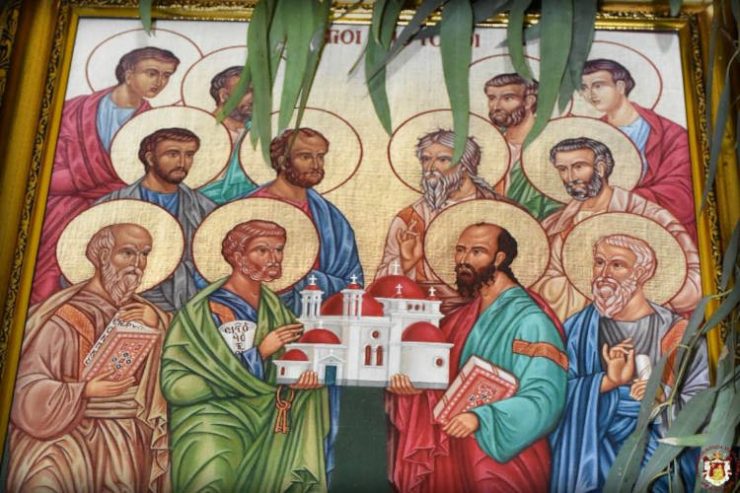 Η Εορτή της Συνάξεως των Αγίων Δώδεκα Αποστόλων στο Πατριαρχείο Ιεροσολύμων