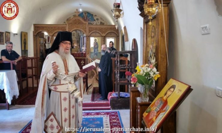 Η Εορτή του Αγίου Μεγαλομάρτυρος Προκοπίου στο Πατριαρχείο Ιεροσολύμων