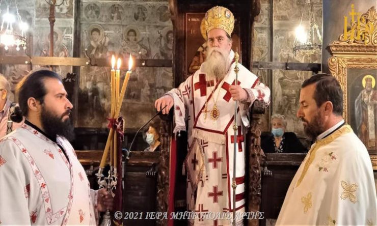 Kυριακή Θ' Mατθαίου στην Μητρόπολη Άρτης