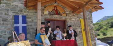 Θυρανοίξια Ιερού Ναού Αγίας Παρασκευής στη Γράμμουστα (ΦΩΤΟ)