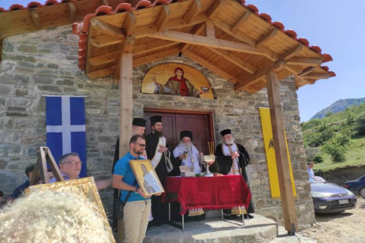 Θυρανοίξια Ιερού Ναού Αγίας Παρασκευής στη Γράμμουστα (ΦΩΤΟ)