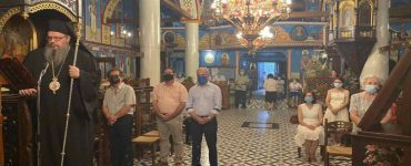 Η Μεγάλη Παράκληση της Παναγίας στην Ραψάνη
