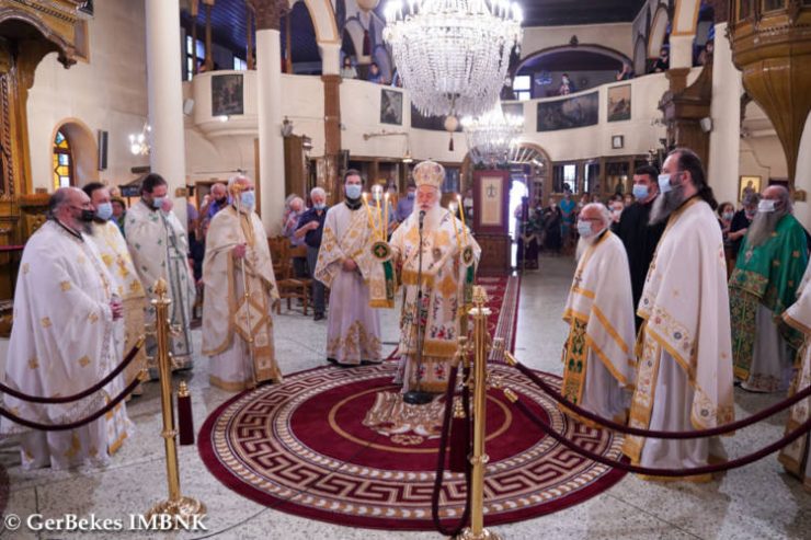 Η εορτή του Πολιούχου της Ναούσης Οσίου Θεοφάνους του Θαυματουργού