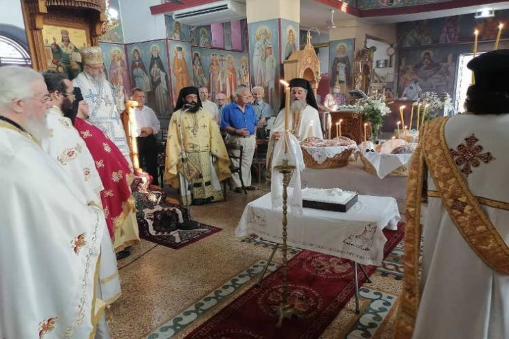 Εορτή Αγίου Καλλινίκου στη Μητρόπολη Αιτωλίας