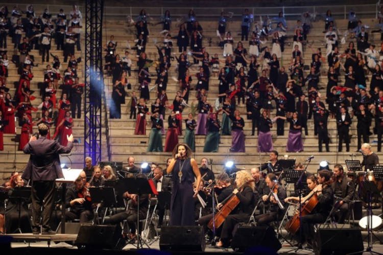 Ο Αρχιεπίσκοπος στην μεγάλη συναυλία της Εκκλησίας «...για την πίστη και την Λευτεριά»
