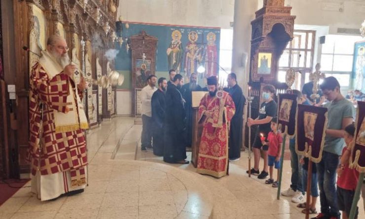 Εορτή Αγίου Μάμαντος στη Μητρόπολη Λεμεσού
