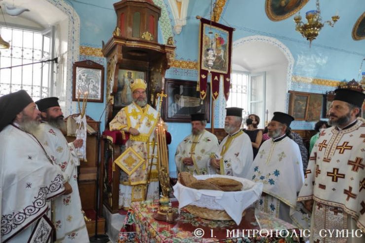 Εορτασμός Μετακομιδής Ιερού Λειψάνου του Οσίου Ιωσήφ Γεροντογιάννη στη Σύμη