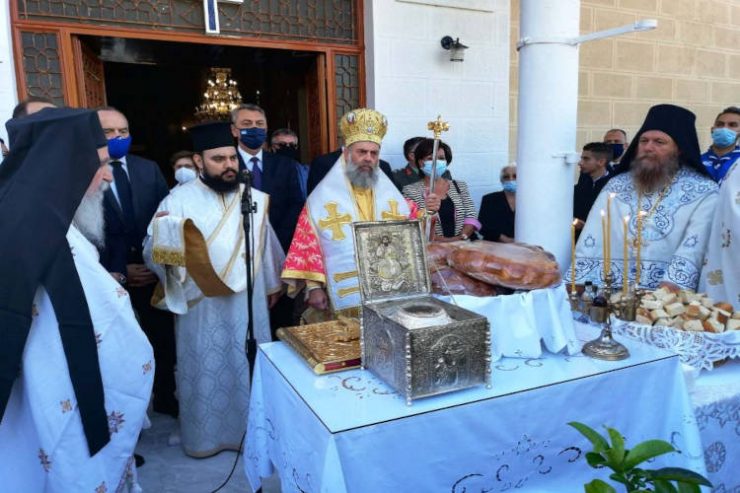 Εορτή αγίου ιερομάρτυρος Σεραφείμ αρχιεπισκόπου Φαναρίου στο Φανάρι Καρδίτσης