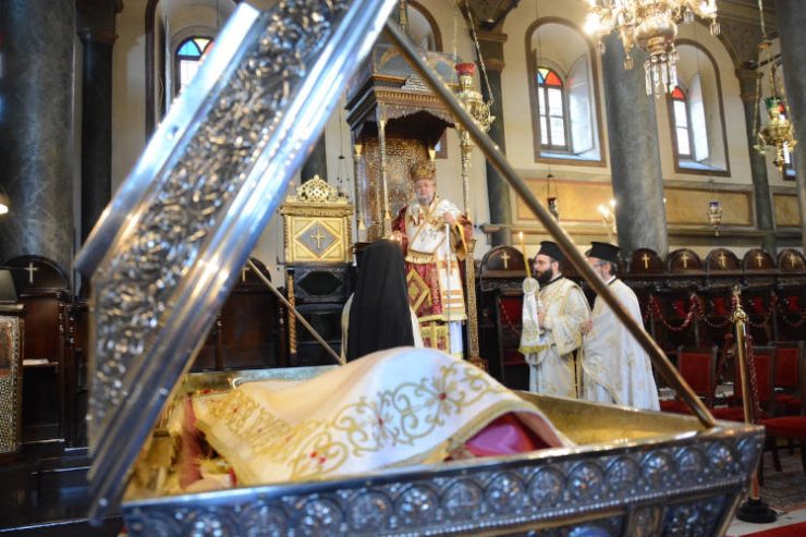 Η εορτή της Αγίας μεγαλομάρτυρος Ευφημίας στο Οικουμενικό Πατριαρχείο