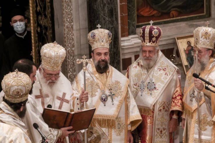 Η χειροτονία του Μητροπολίτη Θήρας Αμφιλοχίου