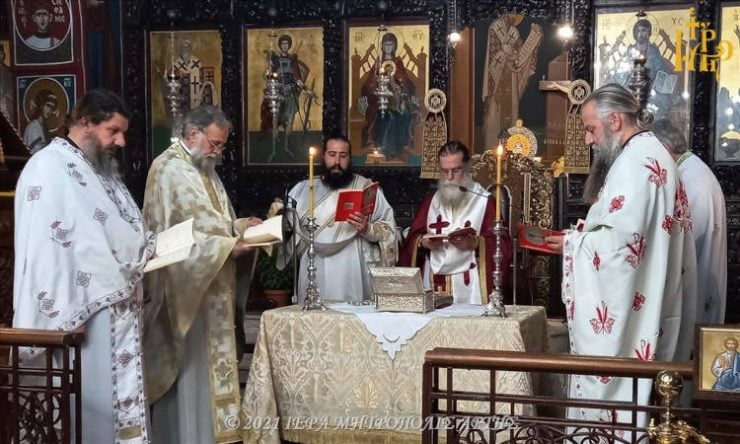 Αρχαιοπρεπής Λειτουργία Αγίου Ιακώβου του Αδελφοθέου στην Μητρόπολη Άρτης