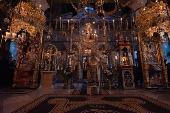 Ο Σταγών και Μετεώρων Θεόκλητος στην Ιερά Μονή Ξενοφώντος Αγίου Όρους