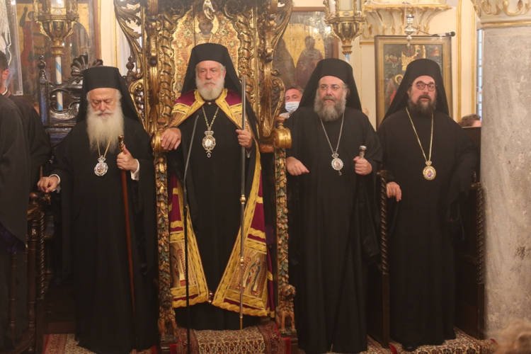 Ενθρόνιση νέου Ηγουμένου στην Ιερά Μονή Παναγίας Τουρλιανής