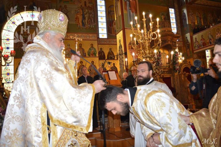 Χειροτονία Διακόνου στον Εύοσμο Θεσσαλονίκης