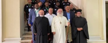 Η Ελληνική ομάδα μπάσκετ του Σουδάν στον Πατριάρχη Αλεξανδρείας