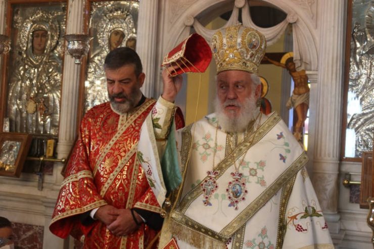 Χειροτονία Διακόνου στην Ιερά Μονή Αγίας Βαρβάρας Σύρου