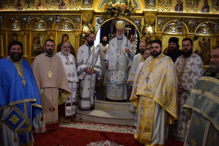 Χειροτονία του μοναχού Δαμασκηνού στα Άνω Λιόσια