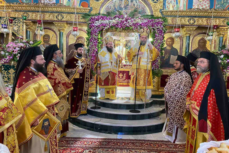 Λαμπρός εορτασμός του Πολιούχου της Μητροπόλεως Νέας Ιωνίας Αγίου Γεωργίου του Νεαπολίτου