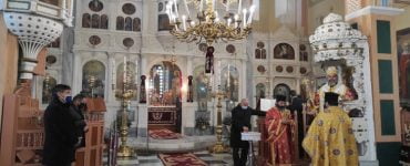 Κυριακή προ της Χριστού Γεννήσεως στην Αγία Τριάδα Σύμης