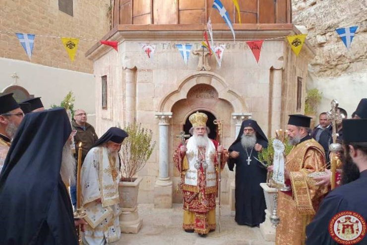 Οι τριήμεροι εορτασμοί της Λαύρας του Αγίου Σάββα