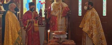 Εορτάστηκε ο Άγιος Ιωάννης ο Καλυβίτης στη Μητρόπολη Κυδωνίας